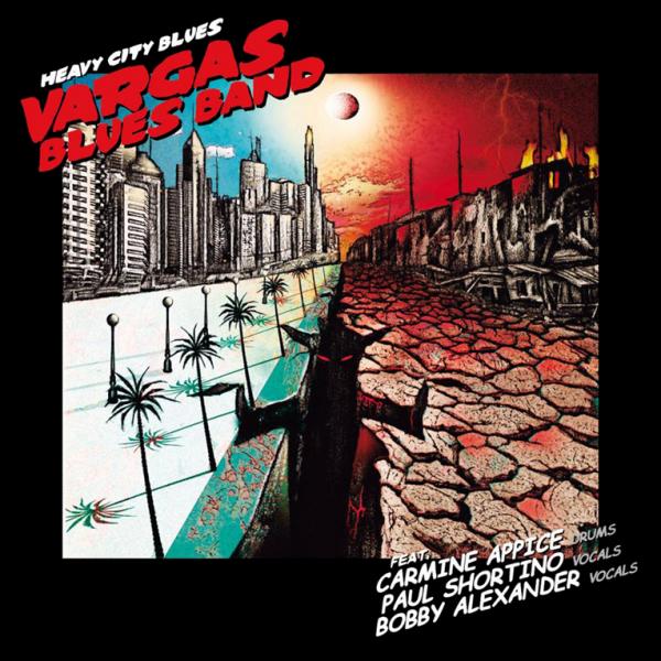 Portada para el nuevo disco de Vargas Blues Band - Heavy City Blues