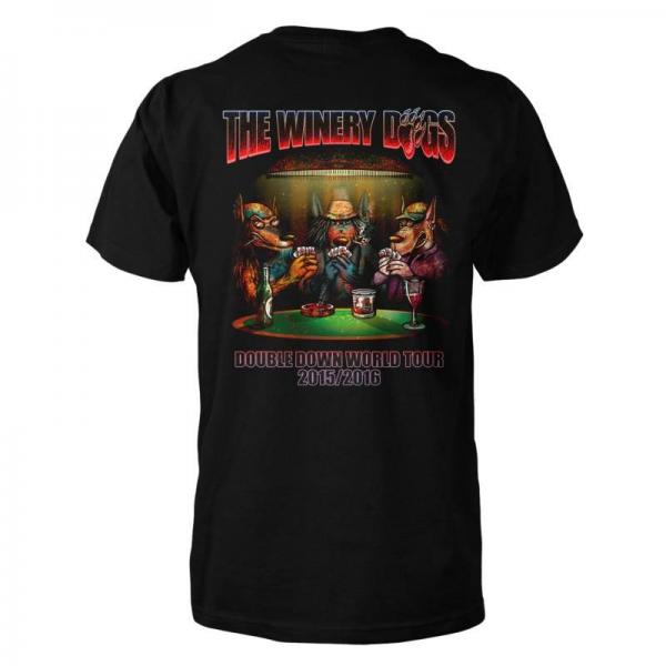 THE WINERY DOGS New tour t-shirt