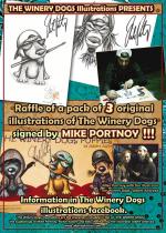 Sorteo de ilustraciones de Alforcea firmadas por Mike Portnoy!